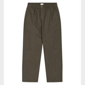 Grunt Bukser - Marquis Loose Tapered - Armygrn