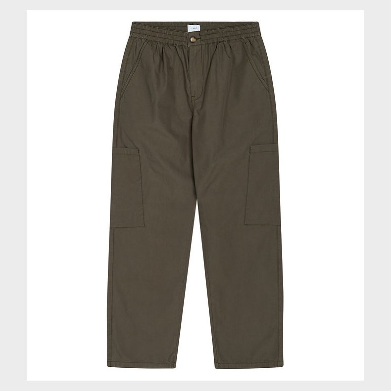 Grunt Bukser - Marquis Loose Tapered - Armygrn