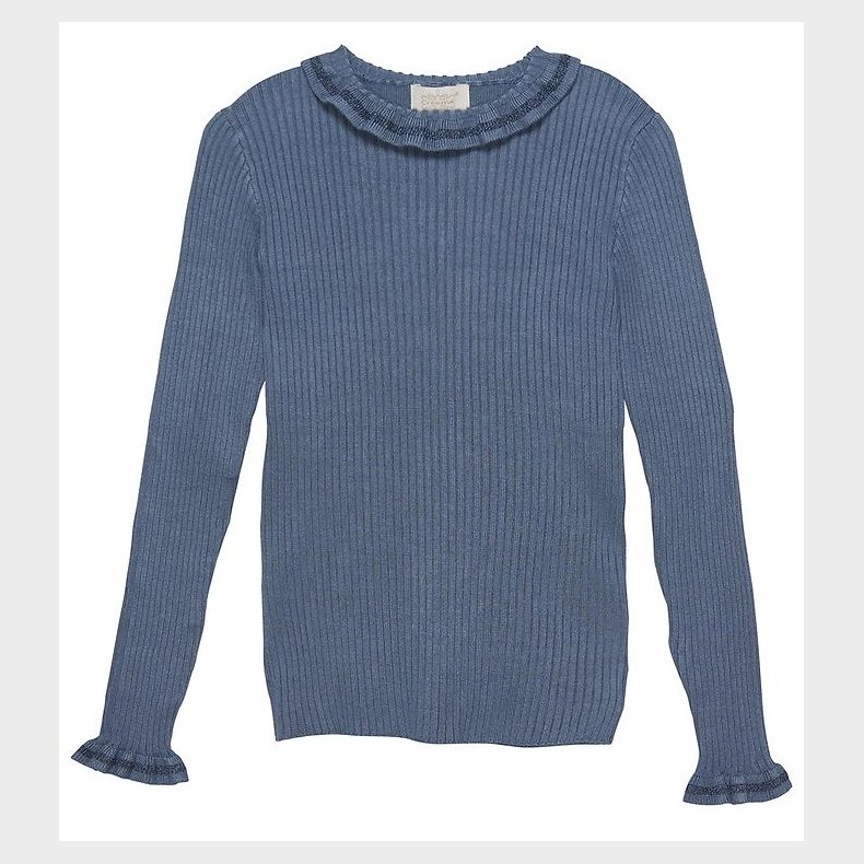 Creamie Bluse - Pullover Rib Knit - Captains Blue