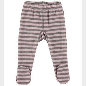 Joha Leggings - Uld - Rosa/Gr