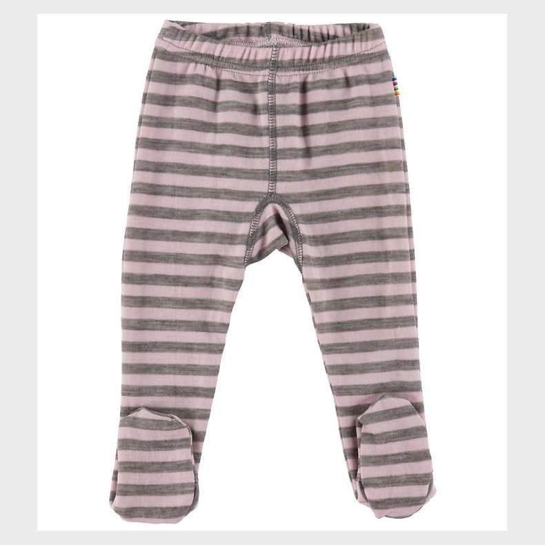Joha Leggings - Uld - Rosa/Gr