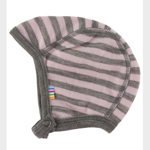 Joha Babyhjelm - Uld - Rosa/Gr