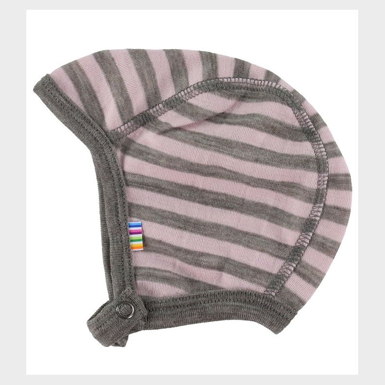 Joha Babyhjelm - Uld - Rosa/Gr