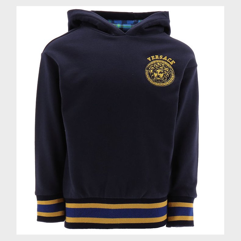 Versace Httetrje - Navy m. Guld/Blternet