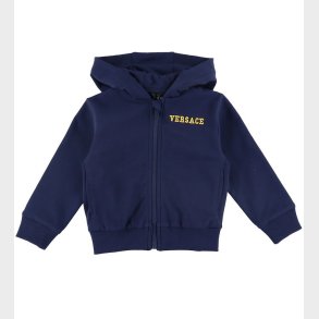 Versace Cardigan - Navy m. Guld
