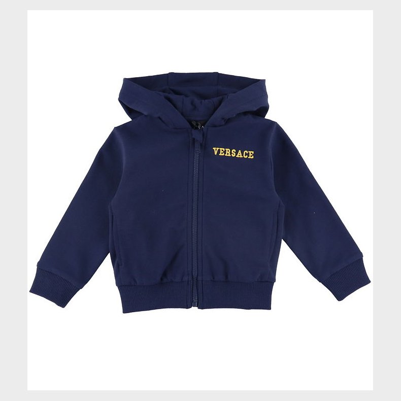 Versace Cardigan - Navy m. Guld