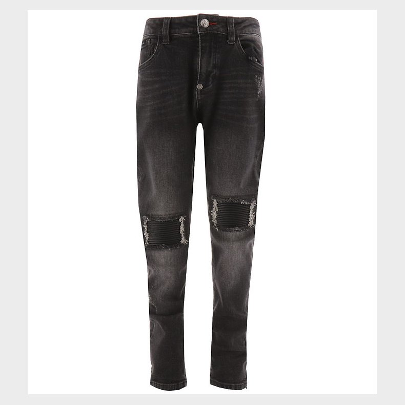 Philipp Plein Jeans - Sort m. Slid