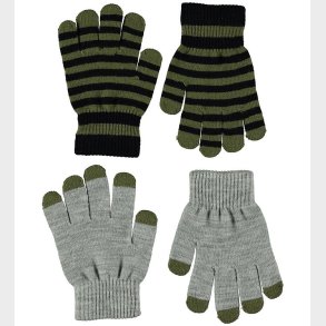 Molo Handsker - Strik - 2-pak - Kei - Grey Melange