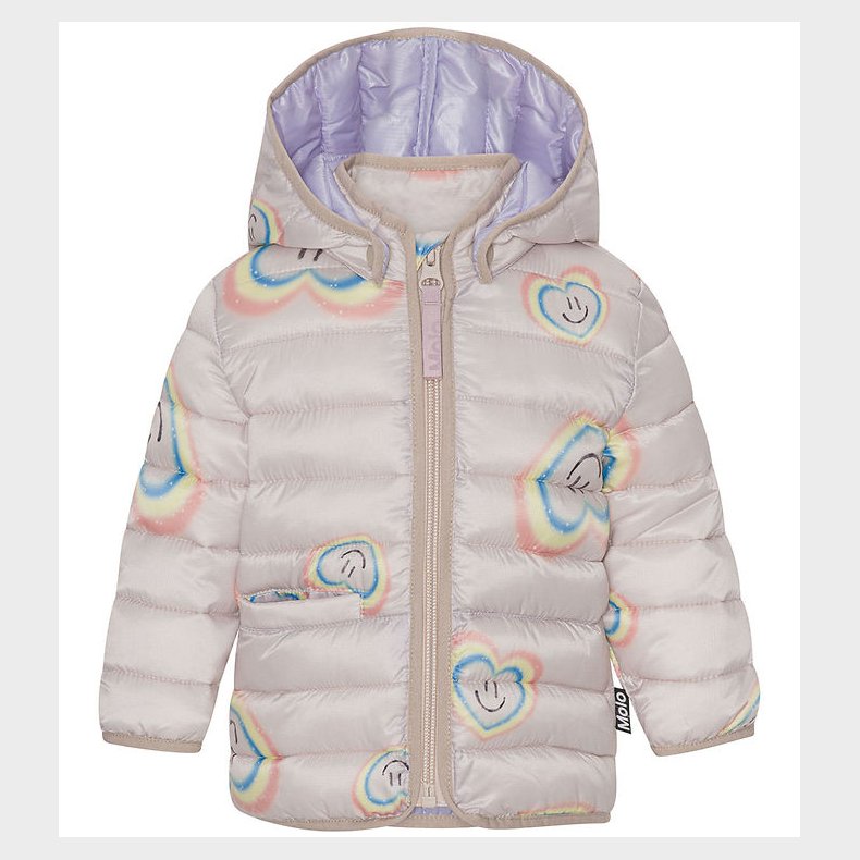 Molo Dynejakke - Harmony - Baby Aura Heart