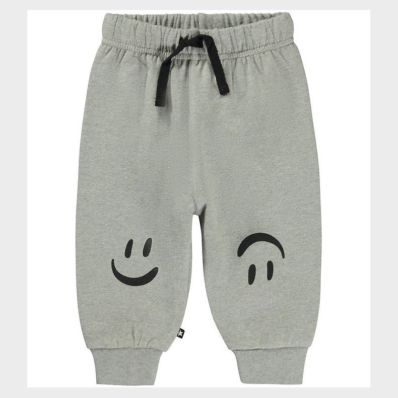 Molo Sweatpants - Simeon - Grey Melange