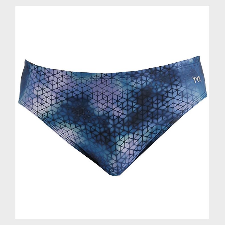 TYR Badebukser - UV50+ - Starhex Racer - Blue Ice