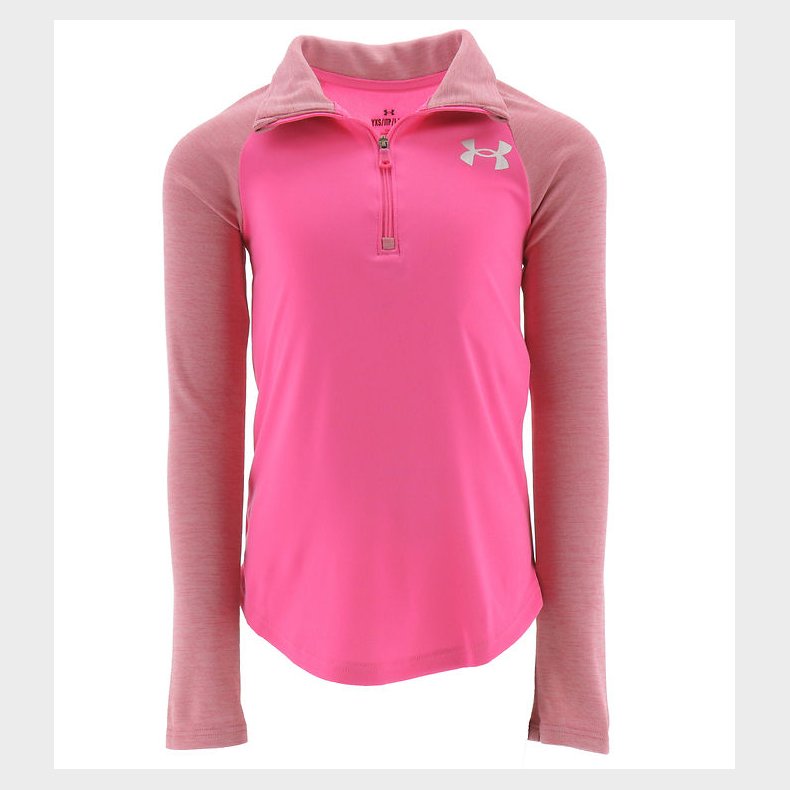 Under Armour Bluse - Tech Graphic 1/2 Zip - Rebel Pink