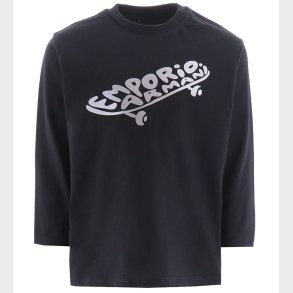 Emporio Armani Bluse - Navy/Slv