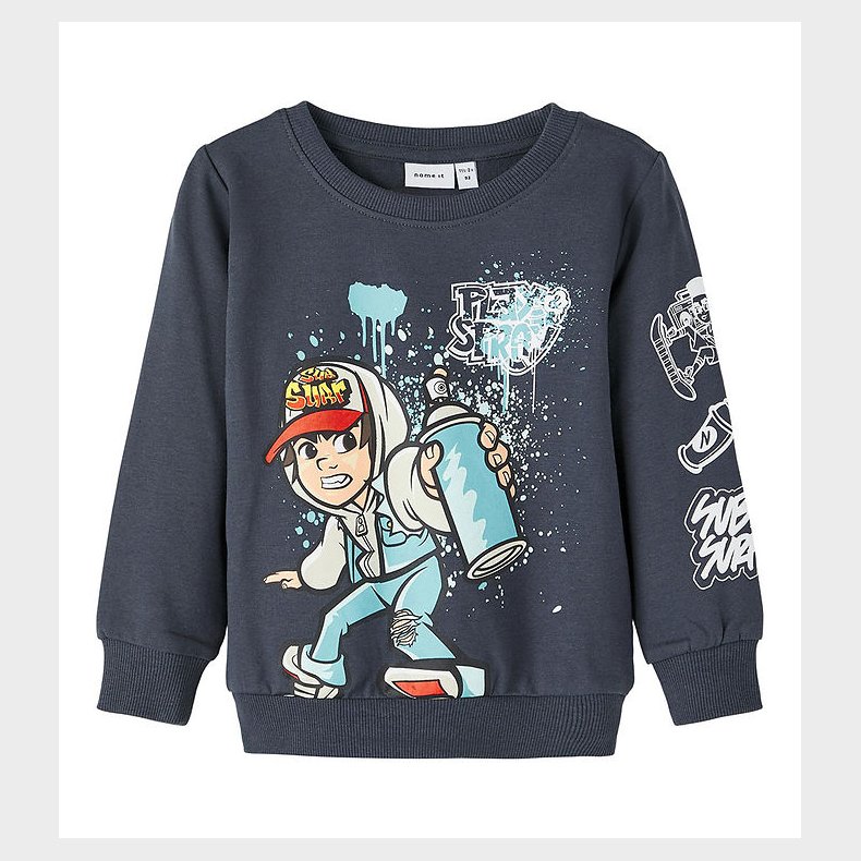 Name It Sweatshirt - NmmSaied - India Ink