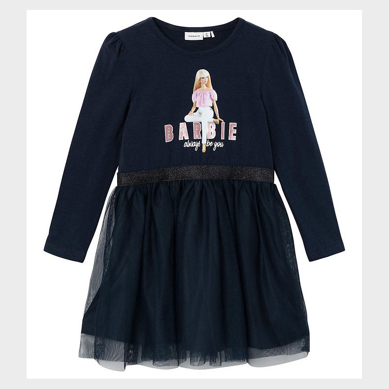 Name It Kjole - NmfJetinna Barbie - Dark Sapphire