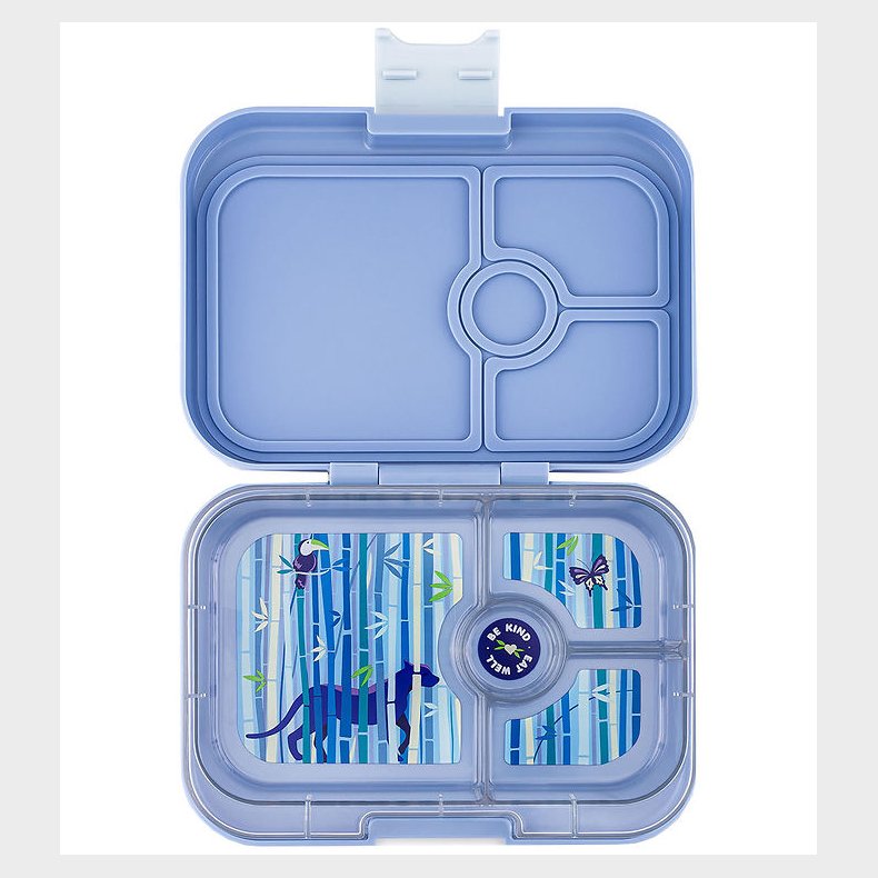 Yumbox Madkasse m. 4 Rum - Bento Panino - Hazy Blue/Panther