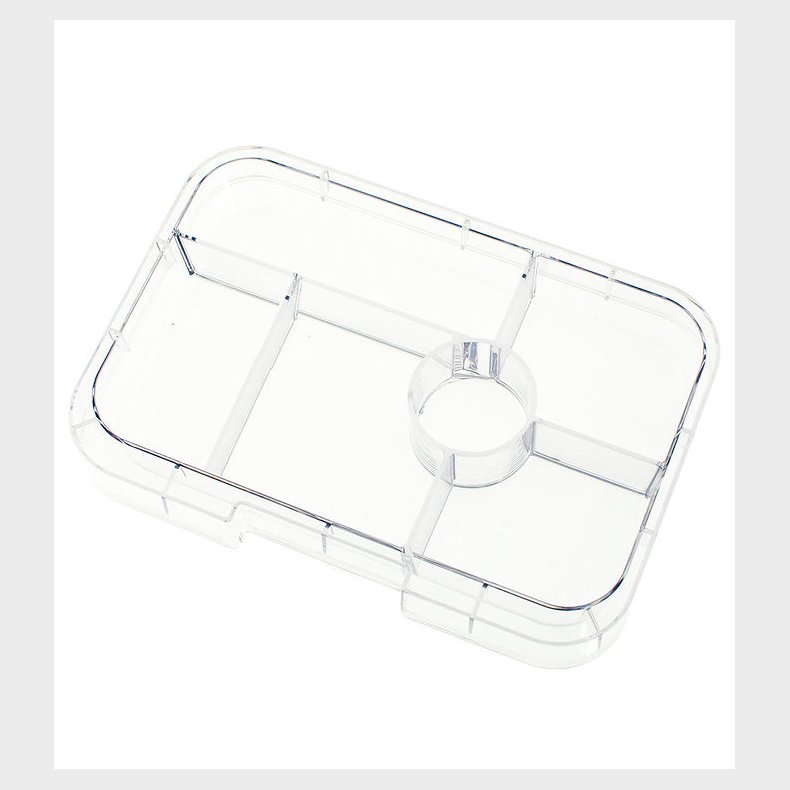 Yumbox Indsatsbakke m. 6 Rum - Original - Transparent