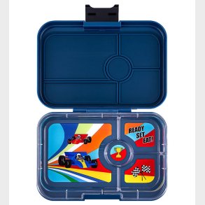 Yumbox Madkasse m. 4 Rum - Bento Tapas - Monte Carlo Blue/Race