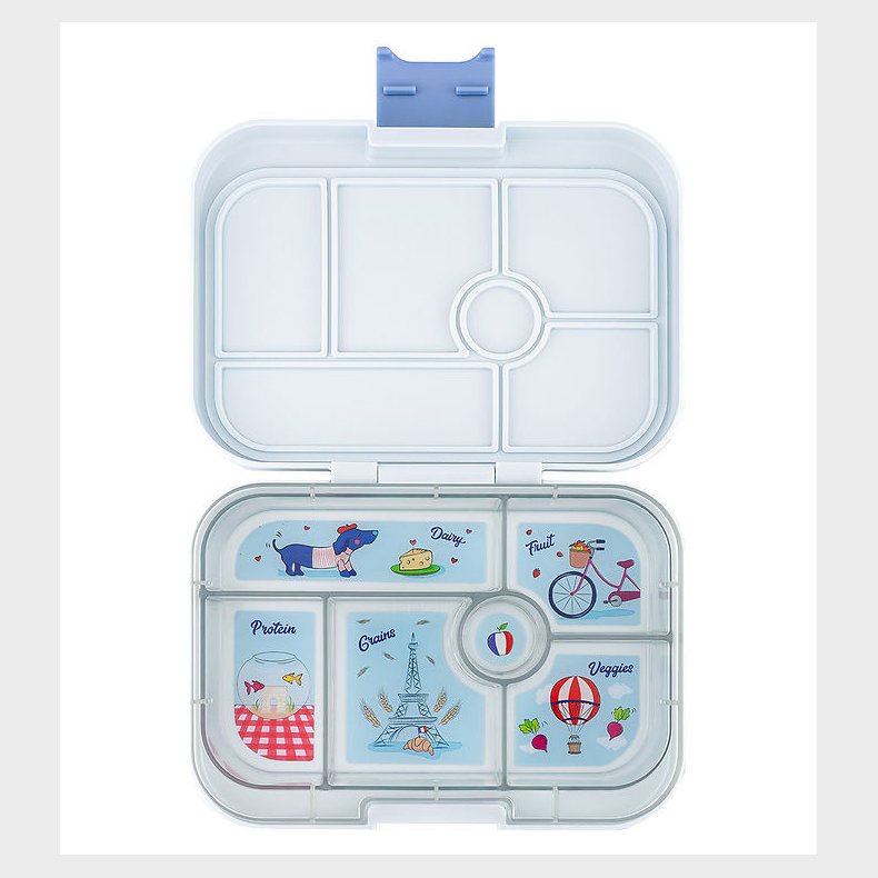 Yumbox Madkasse m. 6 Rum - Bento Original - Hazy Gray