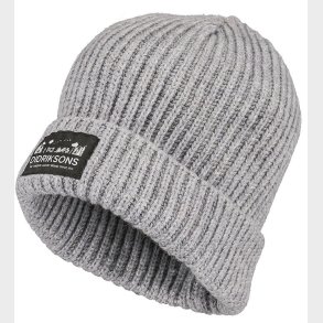 Didriksons Hue - Strik - Bus - Grey Melange