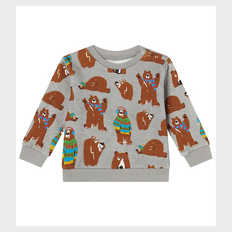 Stella McCartney Kids Sweatshirt - Grmeleret m. Bjrne