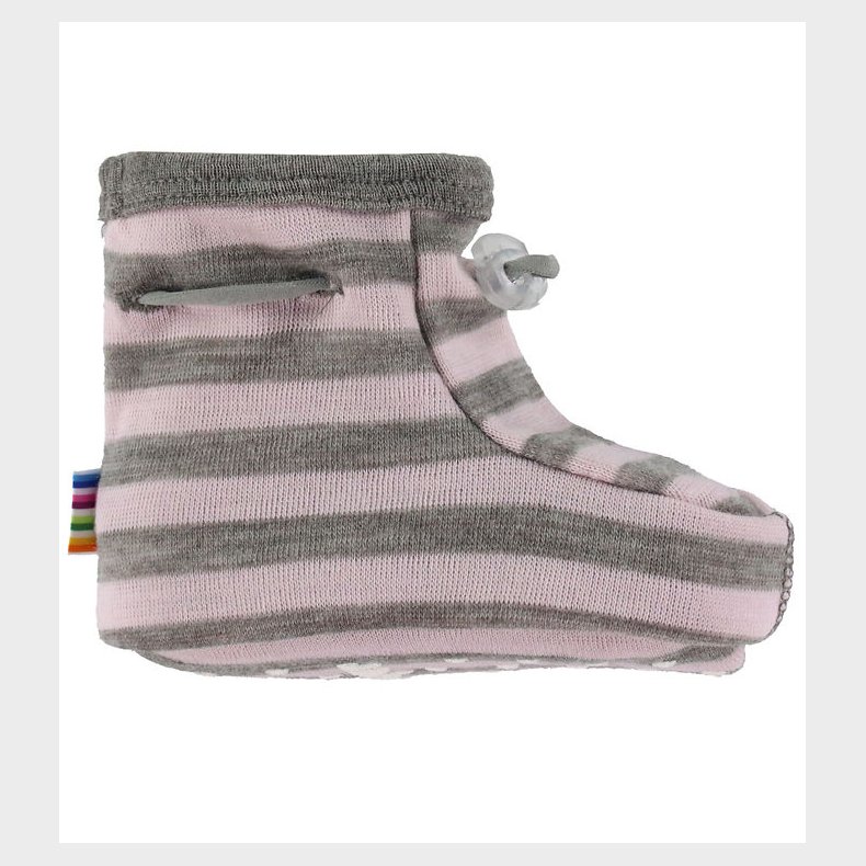 Joha Futter - Merino Uld - Rosa/Brun Melange