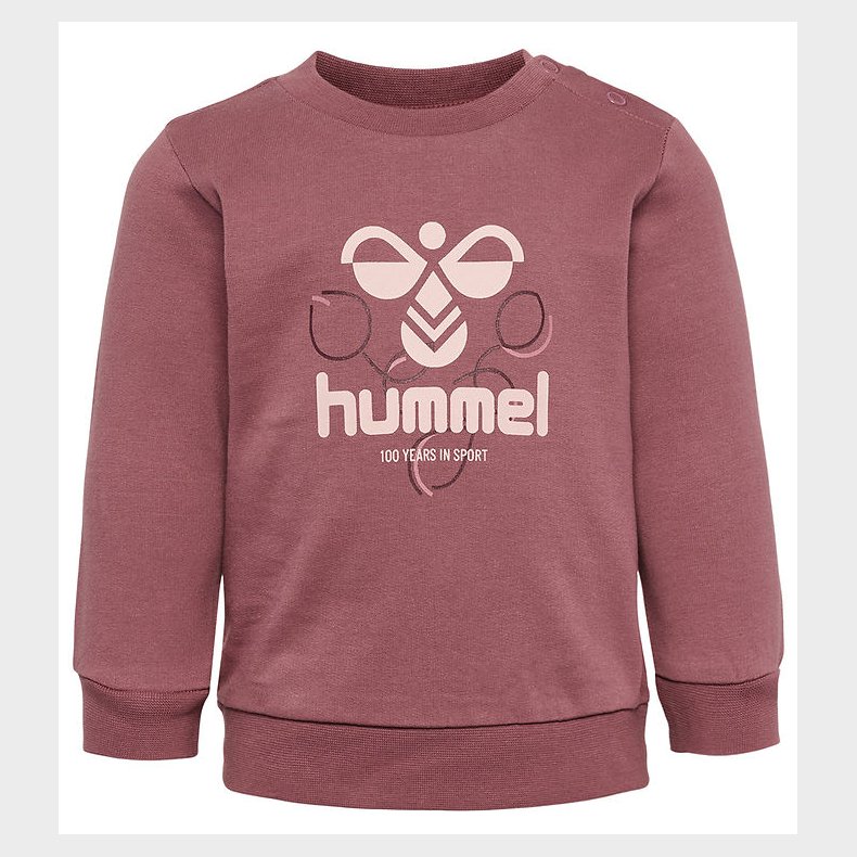 Hummel Sweatshirt - hmlLime - Rosa