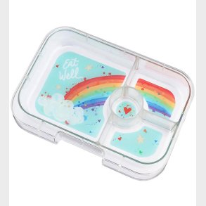 Yumbox Indsatsbakke m. 4 Rum - Tapas - Rainbow