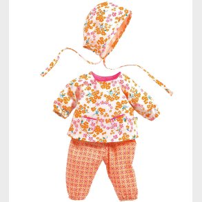 Djeco Dukket�j - Hanako - Hvid/Pink/Orange