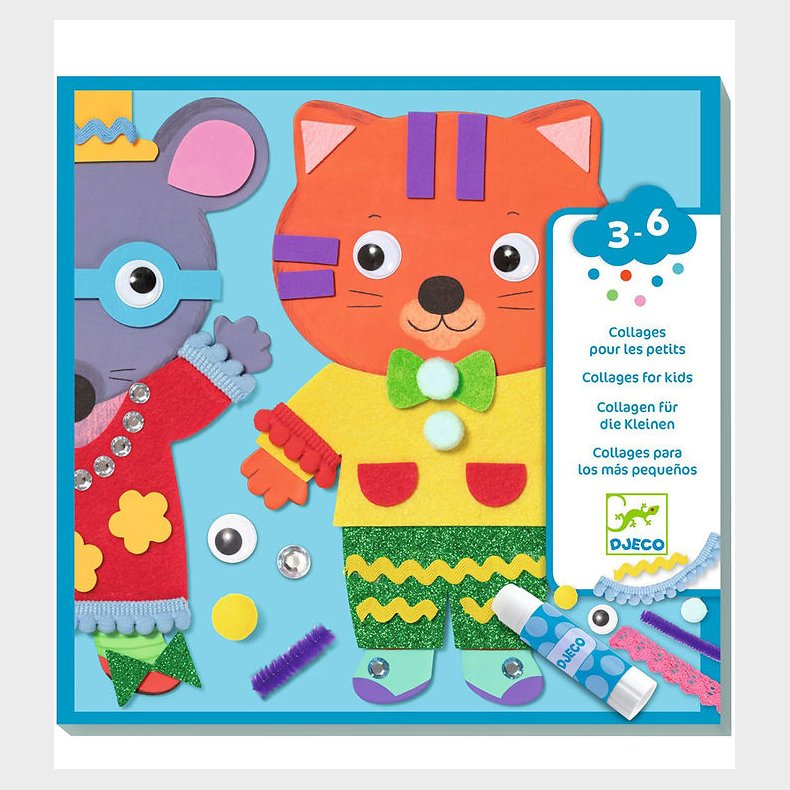 Djeco Kollager - S�de Dyr