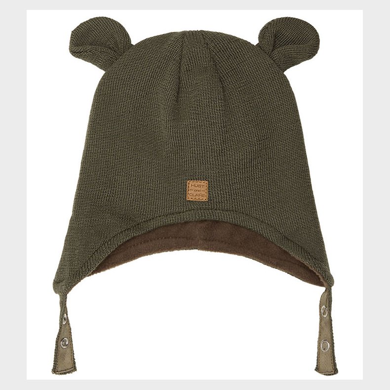 Hust and Claire Hue - Uld/Polyester - Fir - Tea Leaf