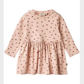 Wheat Kjole - Rib - Ryle - Pink Sand Flowers