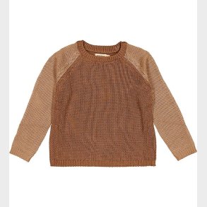 MarMar Bluse - Strik - Modal Mix - Taka - Dark Fudge Block