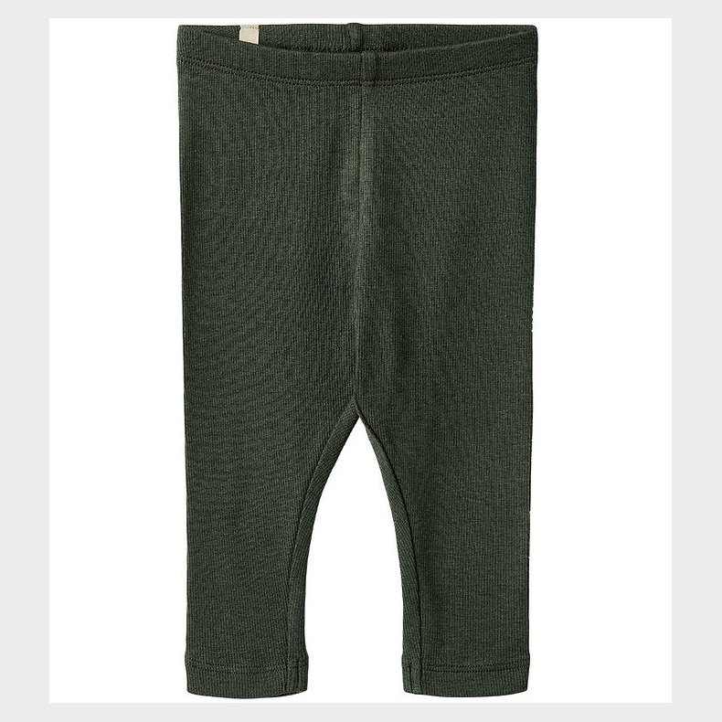 Wheat Leggings - Rib - Maddy - Black Coal