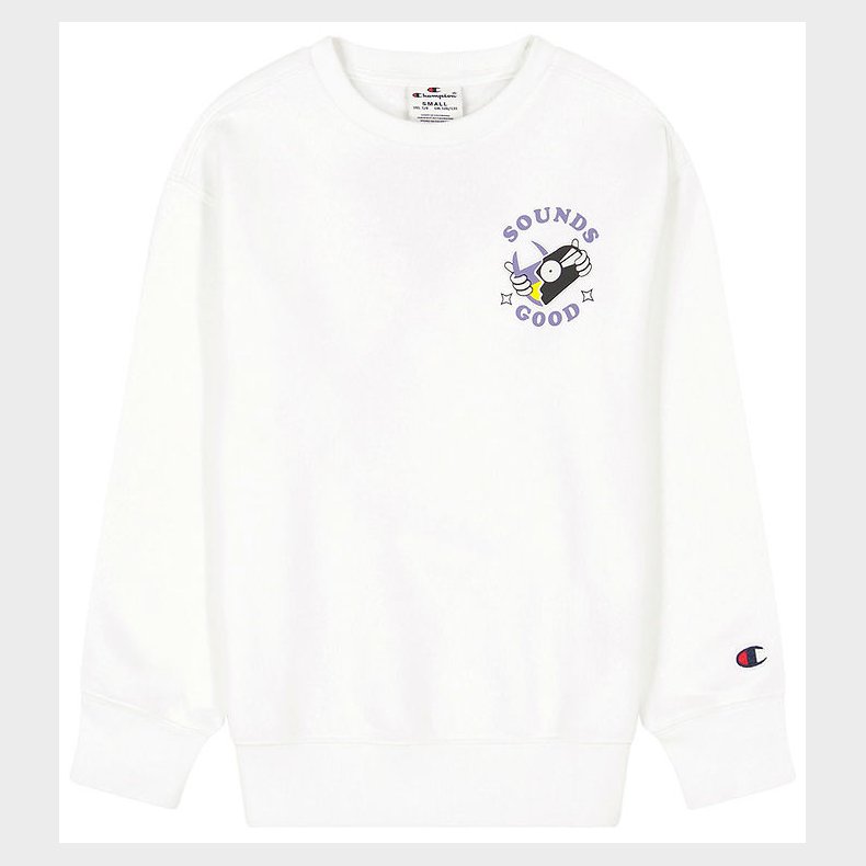 Champion Sweatshirt - Crewneck - Hvid