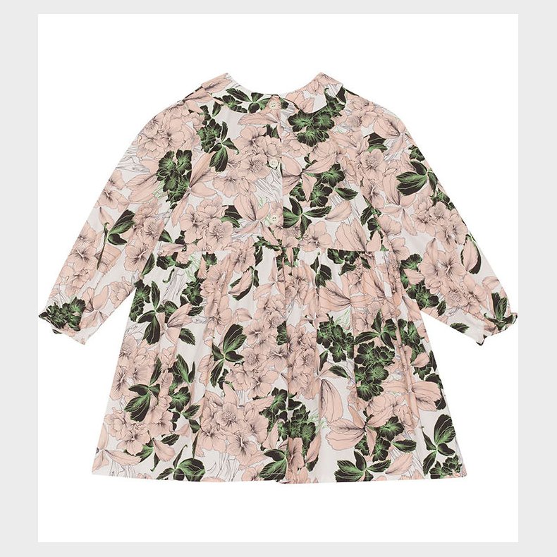 Christina Rohde Kjole - Hvid m. Blomster