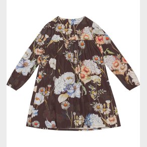 Christina Rohde Kjole - Brun m. Blomster