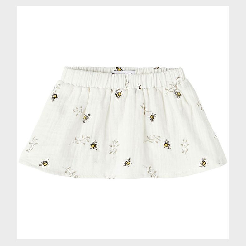 Name It Nederdel m. Bloomers - NbfHasine - Bright White