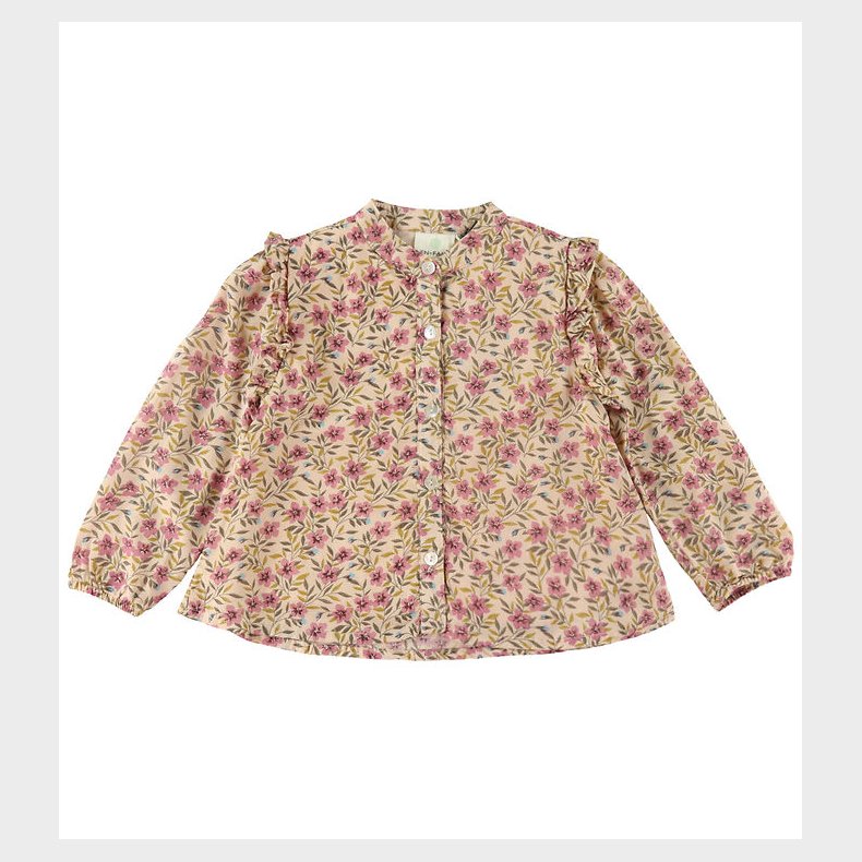 En Fant Skjortebluse - Flower Woven - Rose Dust