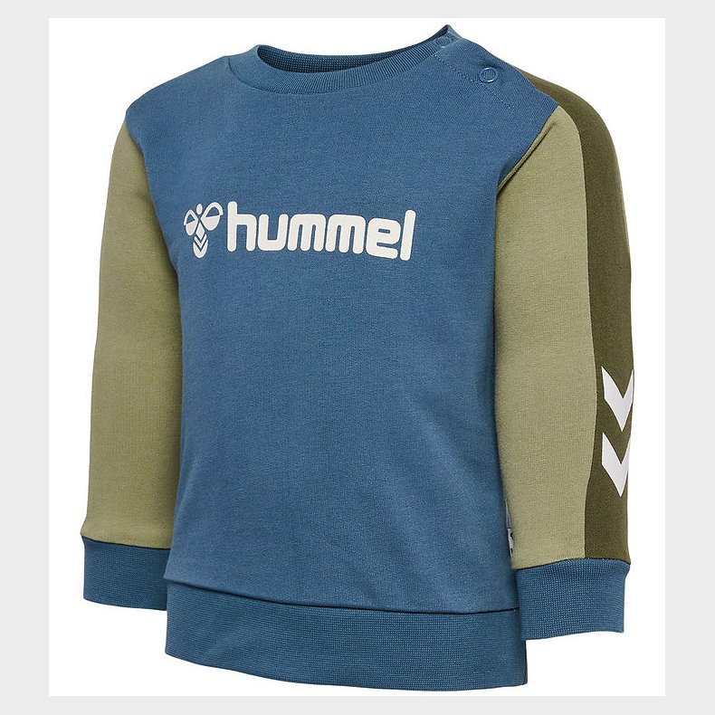 Hummel Sweatshirt - hmlEddo - Bering Sea