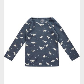 Petit by Sofie Schnoor Bluse - Rib - Navy m. Dinoer