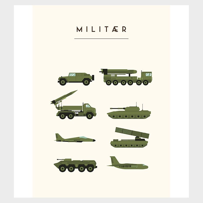 Citatplakat Plakat - Brneplakat - Militr - A3
