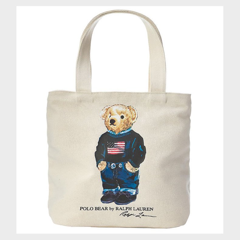 Polo Ralph Lauren Shopper - Hvid m. Bamse