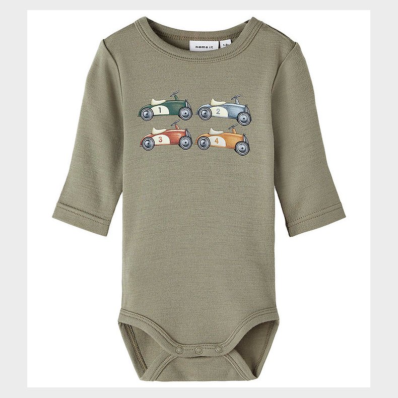 Name It Body l/ - NbmWillitus - Uld - Vetiver