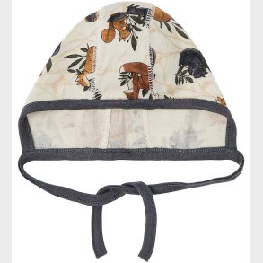 Name It Babyhjelm - NbmWillit - Uld - Moonbeam/Aop