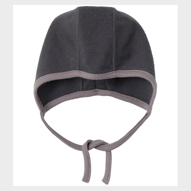 Name It Babyhjelm - NbmWillit - Uld - Iron Gate