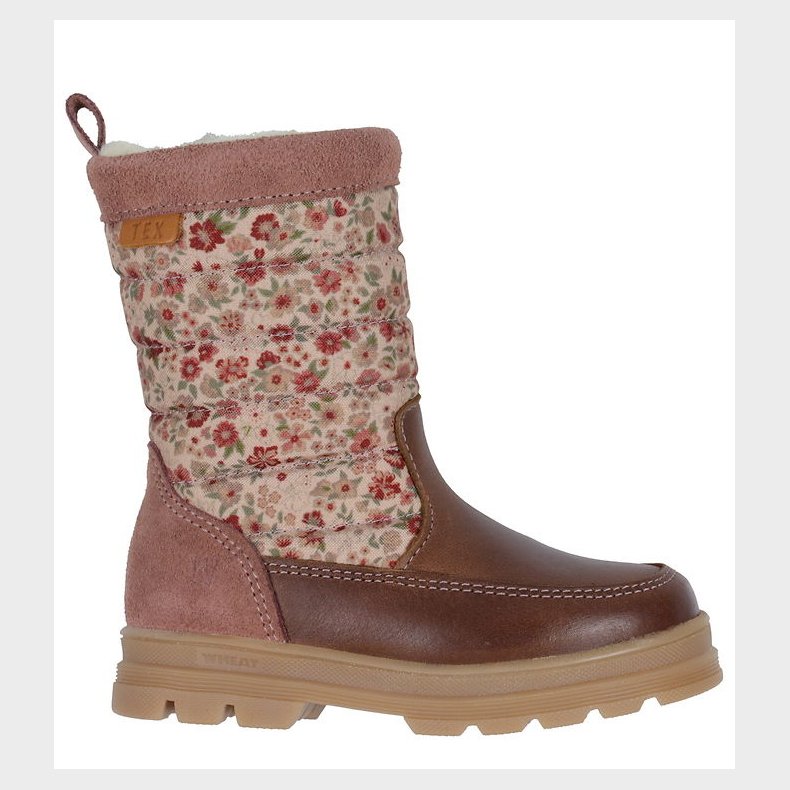 Wheat Vinterstvler - Koa High Tex - Dusty Rouge m. Blomster