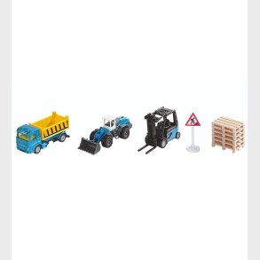 Siku Gaves�t - 11 Dele - 8 cm - Byggeplads