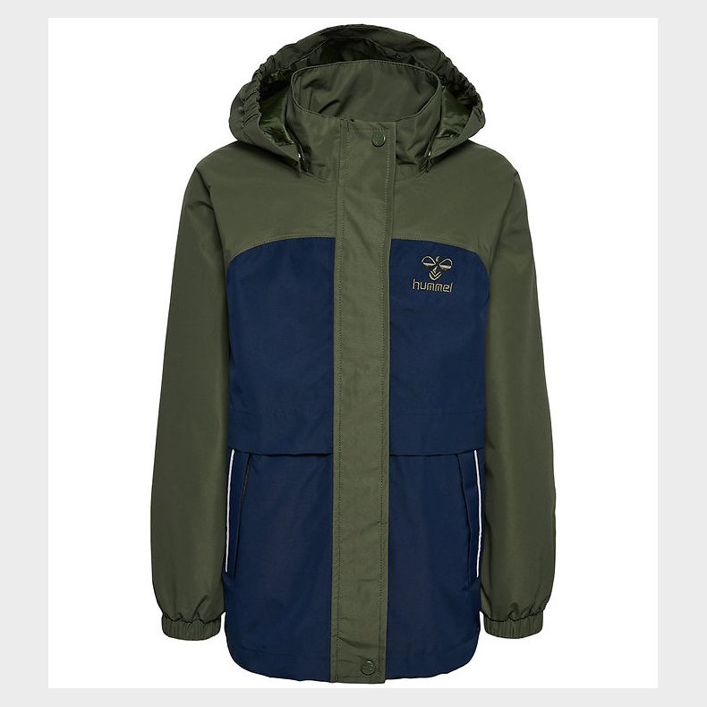 Hummel Skaljakke - hmlMonsun Tex - Olive Night