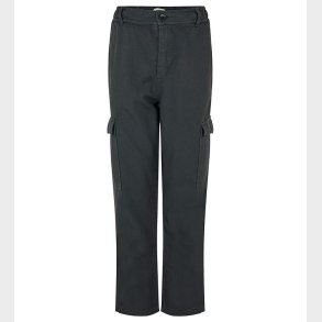 Mads Nrgaard Bukser - Dyed Canvas - Asphalt